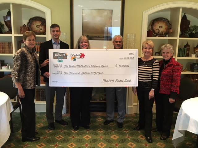 Donut Dash 5K Race Check Presentation